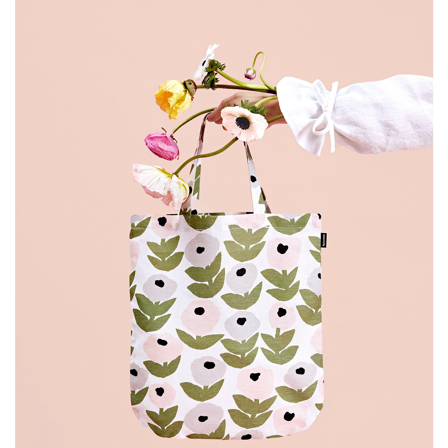 Kauniste Flora Grey Bag (promotional)_1000