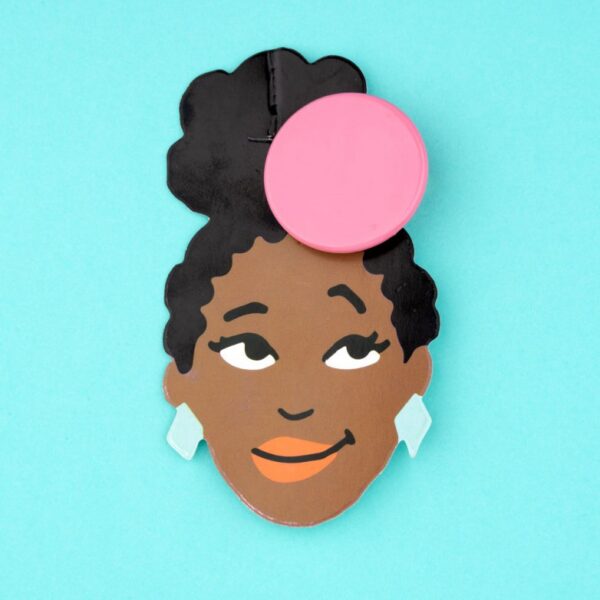 Coucou Suzette <br>小髮夾 (圓形)