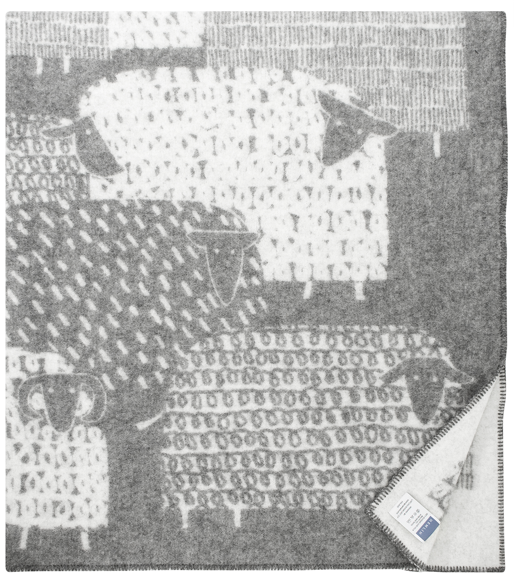 LapuanKankurit Pakapaat blanket grey-white 2
