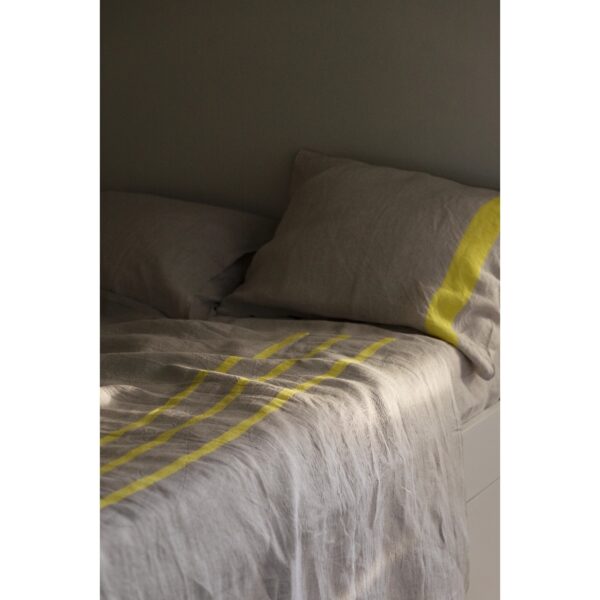 Lapuan Kankurit<br>USVA 亞麻桌巾/薄毯<br>(黃 150x260cm)