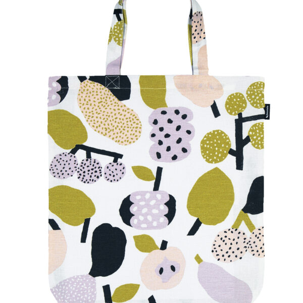 Kauniste<br>棉麻布包 (橄欖綠果香樂園)