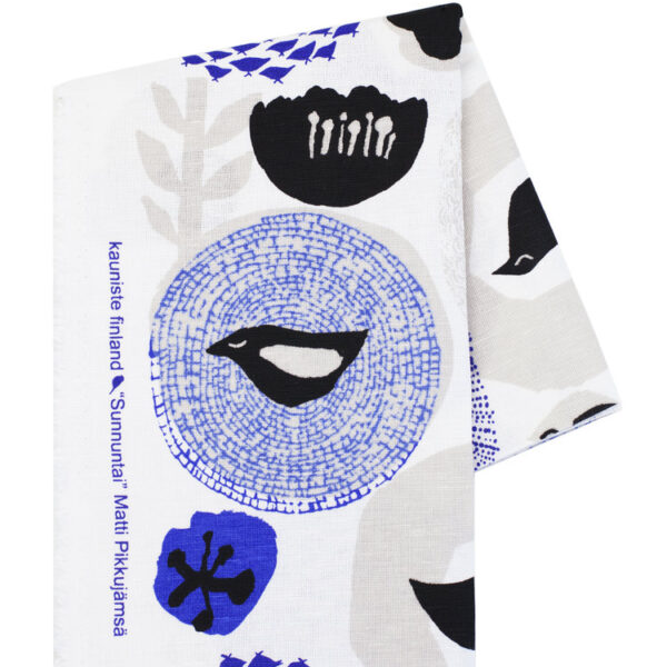 Kauniste<br>棉麻布料 紫色星期天<br>(1單位：50CM)