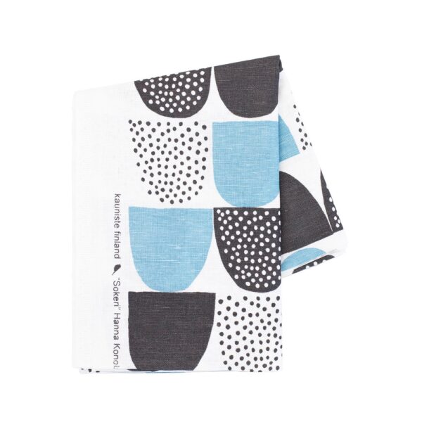 Kauniste<br>棉麻布料 藍色砂糖<br>(1單位：50CM)