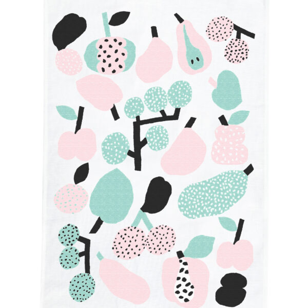 Kauniste<br>棉麻萬用巾 (薄荷綠果香樂園)