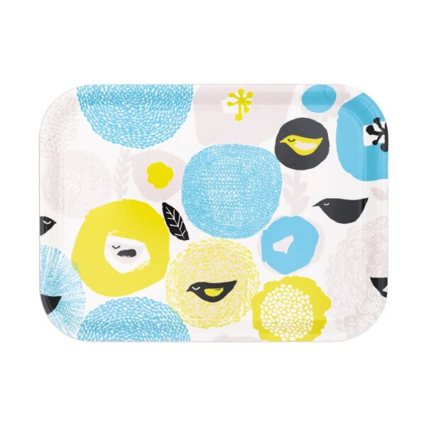 Kauniste<br>白樺木托盤 (彩色星期天)