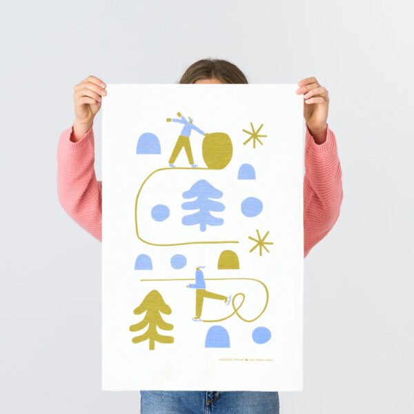 Kauniste_Winter_Season_Kitchen_Towel_1500x1125.jpg Kauniste<br>棉麻萬用巾 (歡樂冬日)